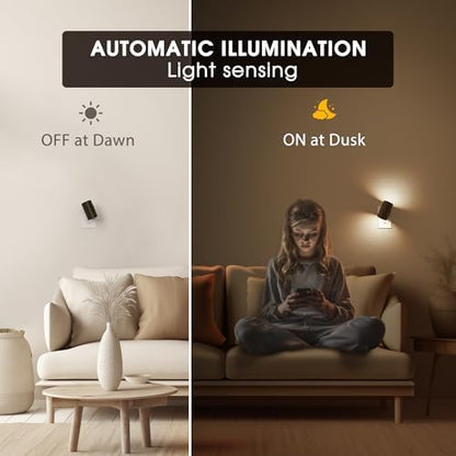 Briignite Night Lights Plug into Wall, 3CCT Modern LED Night Light