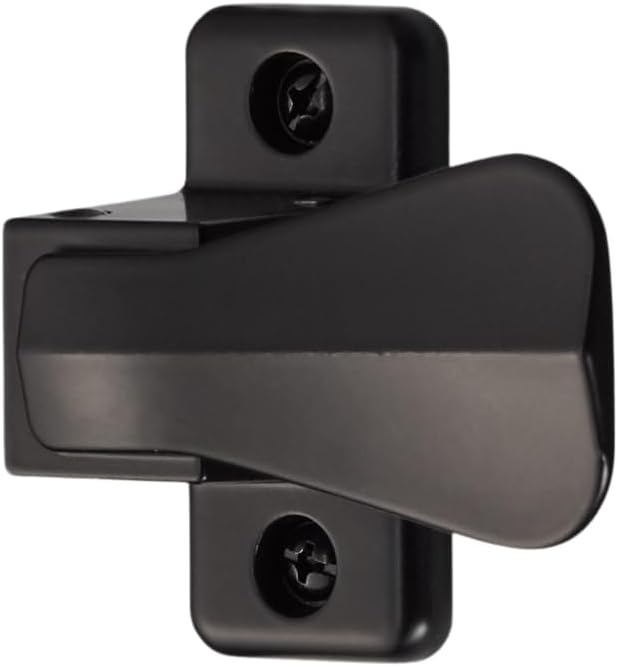 Ideal Security GL Lever Handle Set for Storm Doors and Screen Doors, Storm Door Handle Replacement, Screen Door Handle, Matte Black
