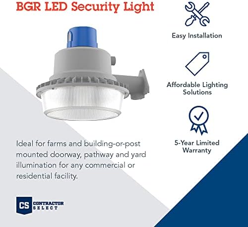Lithonia Lighting BarnGuard LED Barn Light, Adj Brightness and Color Temp