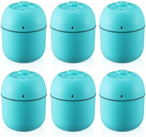 Hortsun 6 Pcs Mini Humidifiers, 220ml Humidifier for Plant,Blue