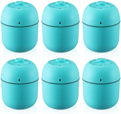 Hortsun 6 Pcs Mini Humidifiers, 220ml Humidifier for Plant,Blue
