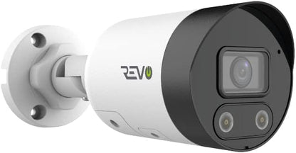 REVO America Ultra True 4K HD Smart Active Deterrence Bullet Security Camera