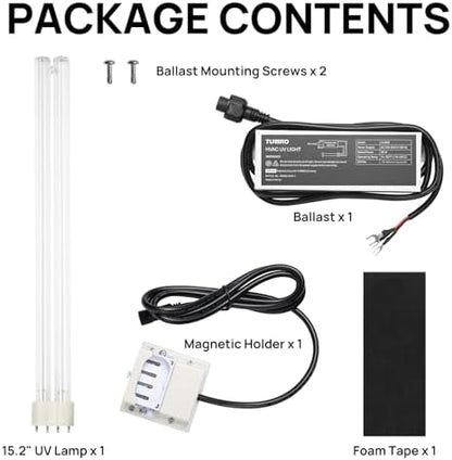 TURBRO 36W HVAC UV Light Kit for Coil Systems UV36D