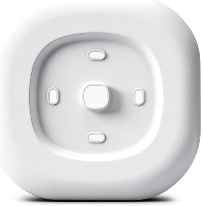 Thermostat Wall Plate Compatible with ecobee Smart Thermostat Essential Trim Kit 2025, 1 Pack, White