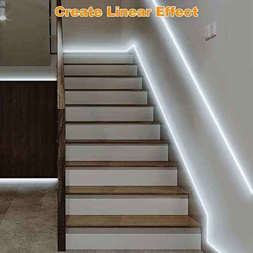 Tatazone WiFi Smart White COB Led Strip Light with Remote