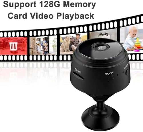 ZMDCAM Mini WiFi Camera 1080P Security Camera for Home Use