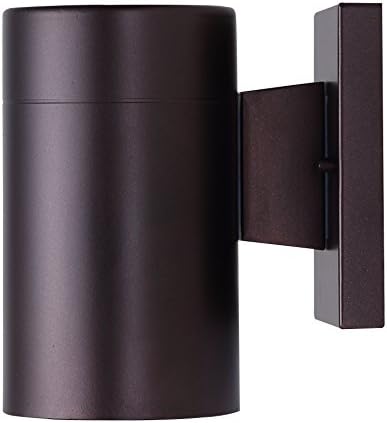 Canarm Nightsky 1-Light Outdoor Lantern, Bronze Wall Light with Easy Install, Dark Sky Approved, Durable Wet-Rated Outdoor Lighting