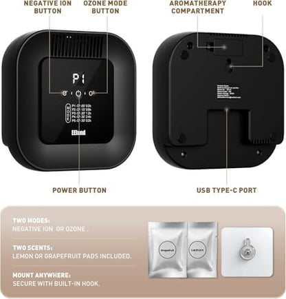 Cat Litter Deodorizer and Ozone Odor Eliminator with USB