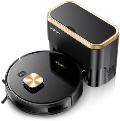 Robot Vacuum and Mop, 11500 Pa Suction, 3-in-1 Robotic Vacuum with Smart LiDAR Navigation, 90 Day Self-Emptying,160 Min Runtime,App/Alexa/Voice Control, Ideal for Pet Hair, Carpet & Hard Floor