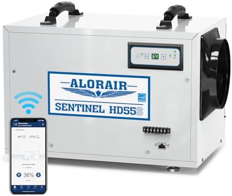 ALORAIR Smart Wi-Fi 120 Pints Energy Star Crawlspace Dehumidifier