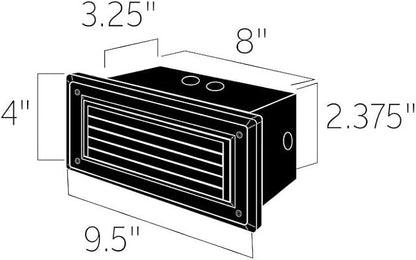 Kichler 15773AZT30R LED Brick Light