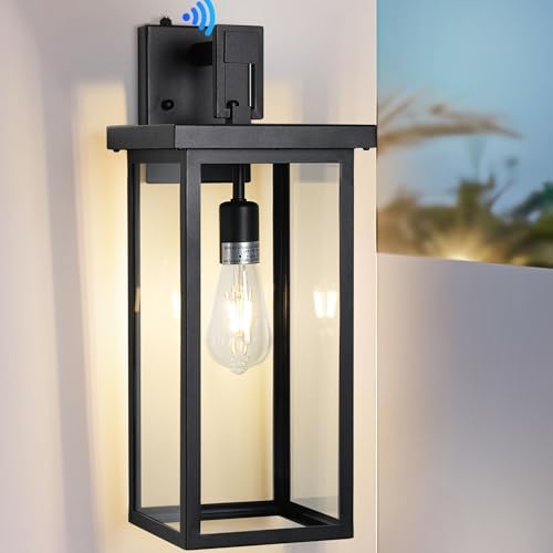 20 in Outdoor Large Dawn to Dusk Porch Lights,Exterior Garage Light