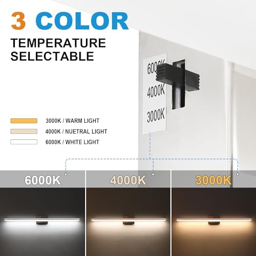 SineRise LED Modern Bathroom Vanity Light Bar (48-Inch, 3000K/4000K/6000K), Chrome Dimmable Modern Acrylic Bathroom Wall Lighting Fixtures Over Mirror