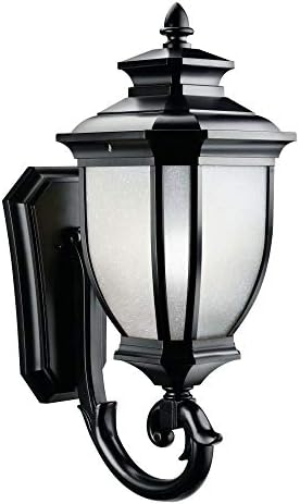 Kichler Salisbury Outdoor Wall Light, Black