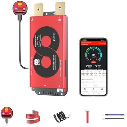 DALY Smart BMS 4S 12V 150A LiFePO4 with WiFi Bluetooth Module CAN RS485