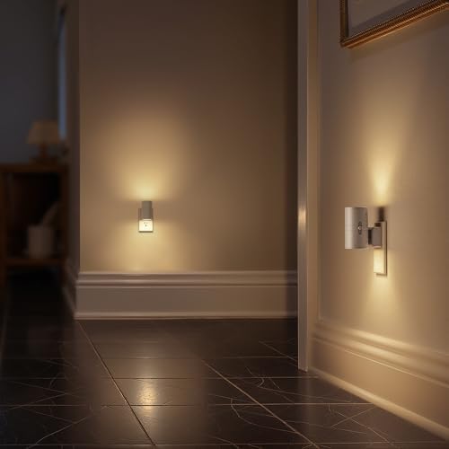 Briignite Night Lights Plug into Wall, Modern LED Night Light Plug in