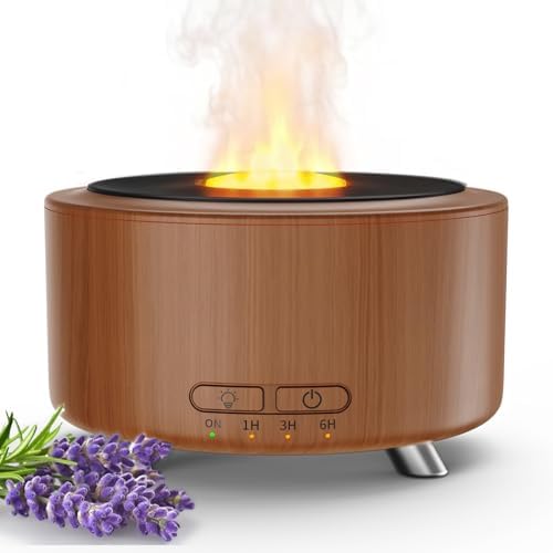 500ML Retro Vinyl Essential Oil Diffuser for Home