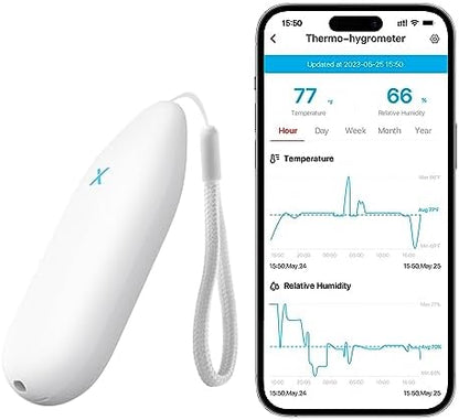 X-Sense Indoor Wi-Fi Thermometer Hygrometer, Base Station not Included