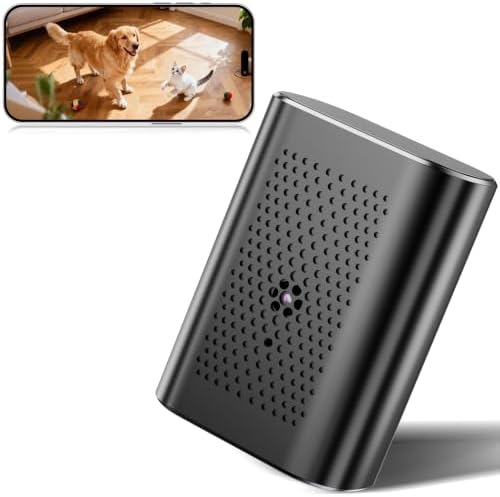 Wireless Bluetooth Speaker Security Camera with 4000mAh Long Battery Life,2.4GHz WiFi Indoor Camera for Home with App Control,Night Vision, Motion Detection,Real-Time Vide,Ideal for Elderly/Office