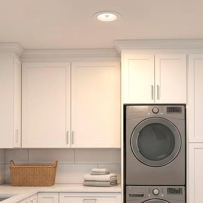 Maxxima 5" & 6" Retrofit LED PIR Motion Sensor Downlight 1300 Lumens, 5 CCT
