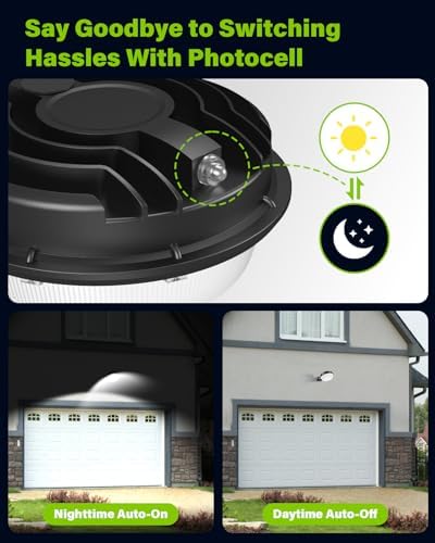 150W LED Barn Light Dusk to Dawn, 21000LM Outdoor Yard Light 5000K Aluminum