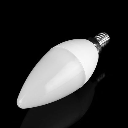 E12 RGB LED Candelabra Bulb with Remote, Non-Dimmable 3W Color Changing Light Bulb, Warm White & Multicolor Ambient Lighting for Chandeliers