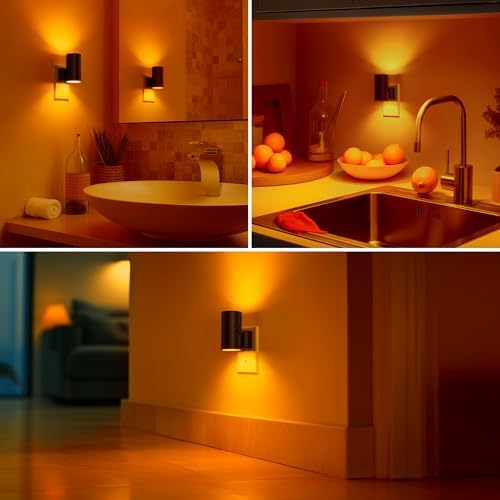 Briignite Night Lights Plug into Wall, Modern LED Night Light Plug in