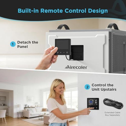 70 Pints Commercial Dehumidifier for Crawl Space Basement