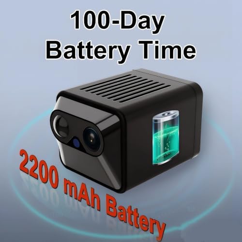 W-A2 Indoor Security Camera with Magnetic Mount & 100-Day Battery Life