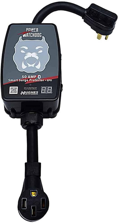 Power Watchdog PWD50EPO Smart RV Surge Protector, 50A, Bluetooth, IP65