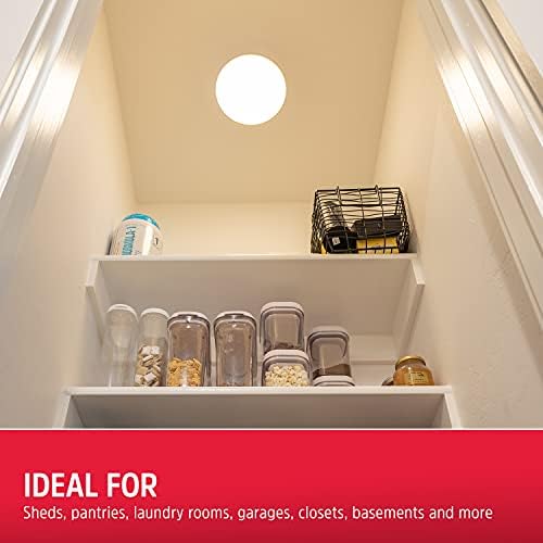 Energizer Battery Operated Ceiling Light with Wireless Wall Switch