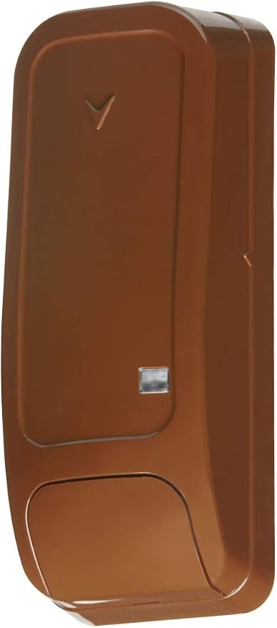 DSC PG9945BR PowerSeries Neo Wireless PowerG Door/Window Contact with Auxiliary Input, Brown Color