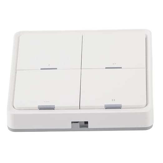Zopsc Wireless Scene Switch, ZigBee Smart Wall Switch, 4-Way Panel with Mobile Phone APP Control, Intelligent Scene Controller for Home Automation