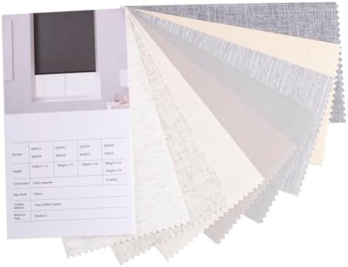 ZSHINE Motorized Blackout Roller Shades Remote Control Rechargeable(Swatch)