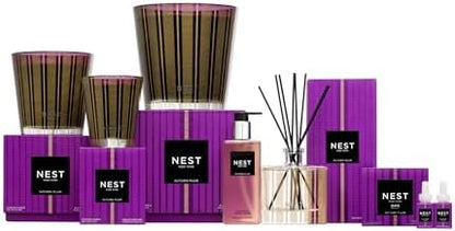 NEST New York Smart Home Fragrance Diffuser Refill Smart Vials, Autumn Plum - Set of 2 - Designed for NEST x Pura 3 and NEST x Pura 4 Diffusers - Cruelty Free, Vegan