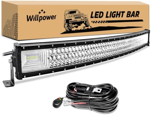 Willpower 42 Inch Curved LED Light Bar 540W Offroad Driving Light