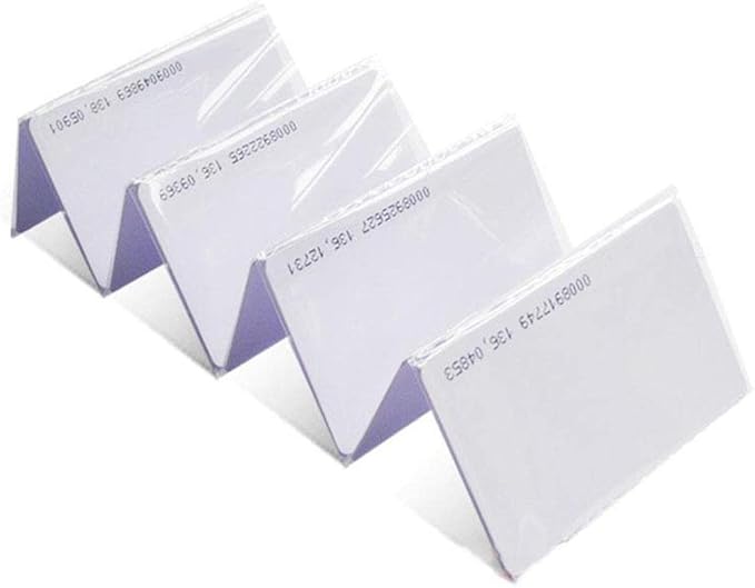 YARONGTECH RFID Card Proximity access control 125khz Blank 0.9mm Thin EM4100 Chip (pack of 100)