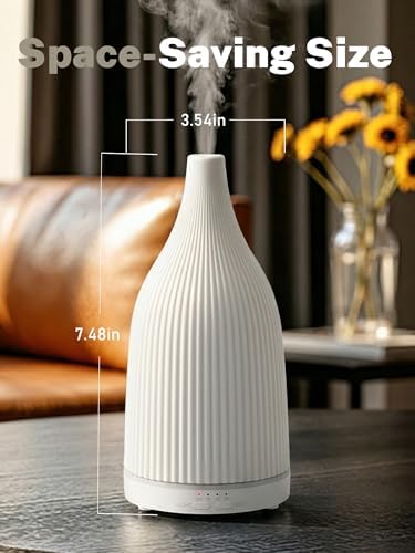 TTJ 70ml Ultrasonic Essential Oil Diffuser with LED Night Light