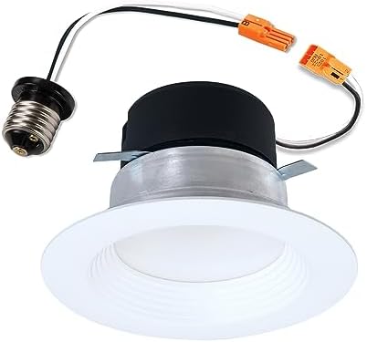 HALO LT 4 inch LED recessed Can Light Trim, 5 CCT, Dimmable, 700lm
