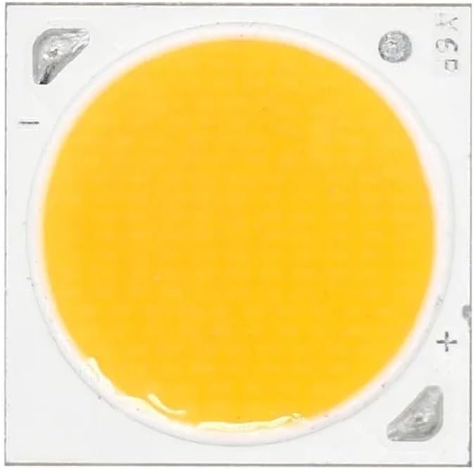 1pcs High Power 80W 37.5V Led COB LED Bulbs Chip Small Size High Density Chip Lamp Smart IC Chip for DIY Warm White(Warm White)