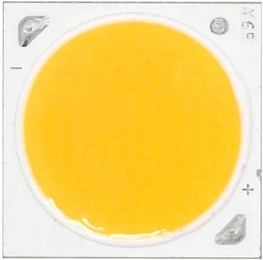 1pcs High Power 80W 37.5V Led COB LED Bulbs Chip Small Size High Density Chip Lamp Smart IC Chip for DIY Warm White(Warm White)