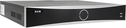 Anpviz 32 Channel 4K 12MP PoE NVR with 16 PoE Ports & 2 HDMI - Supports 32x12MP IP Camera, 4 SATA up to 64TB, Facial Recognition & VCA 32CH H.265+ Network Video Recorder for Business (No HDD) H Series
