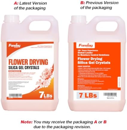 7LBS Fonday Silica Gel Flower Drying Crystals for Bouquet Preservation