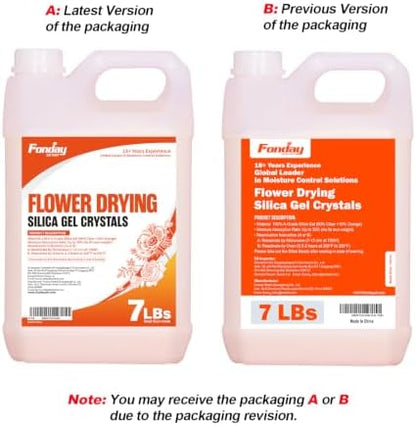 7LBS Fonday Silica Gel Flower Drying Crystals for Bouquet Preservation