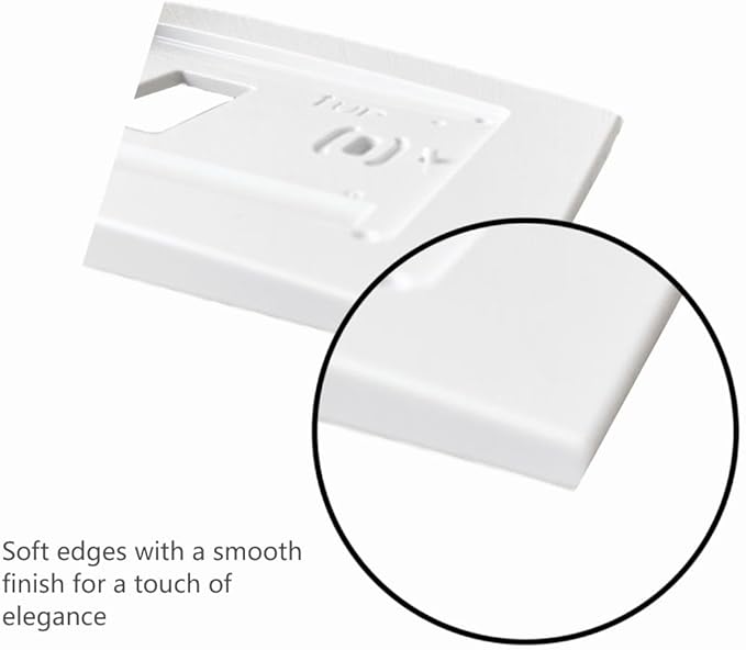 F61-2663 Wall Plate for Sen si Wi-Fi Programmable Thermostat,Hand Control, White (1)