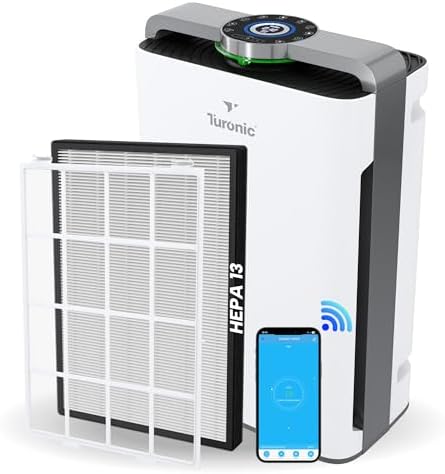 Turonic PH950 Air Purifier and Humidifier Combo for Large Rooms – HEPA