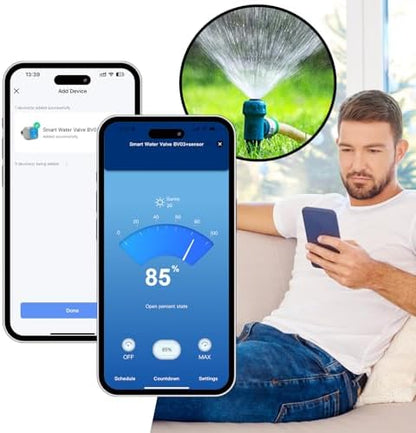 DN20 Smart Water Valve 3/4 Inch Smart Water Shutoff Valve Management System