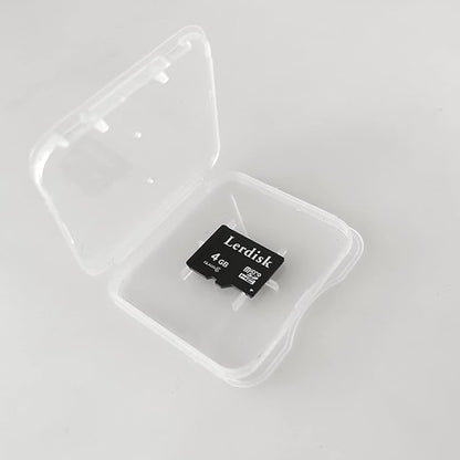 Factory Wholesale Micro SD Card 4GB Pack of 10 in Bulk Micro SDHC with SD Adapter Produced by Authorized Licencee(4GB)