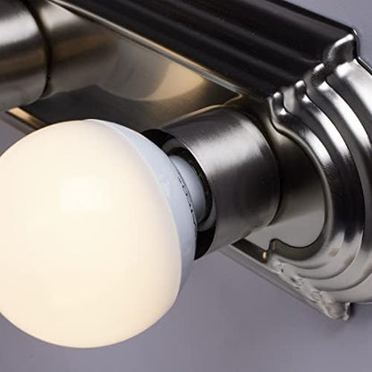 Nuvo Lighting 60/300 Transitional Three Light Vanity in Pwt, Nckl, B/S, Slvr. finish