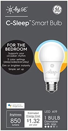 GE Smart 60-Watt EQ A19 Soft White Dimmable LED Light Bulb